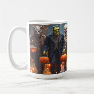 Frankie and Friends, Halloween Coffee Mug