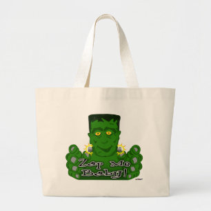 Frankie Zap Me Baby! Large Tote Bag