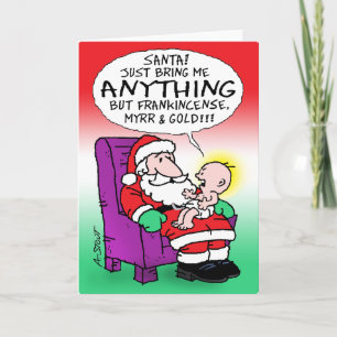 Frankincense, Myrr, & Gold! - Card