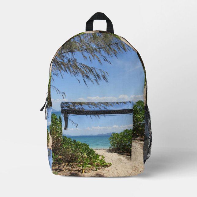 Frankland Islands Path Printed Backpack (Front)