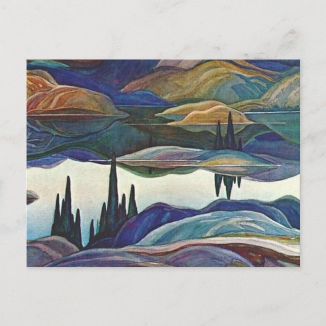 Franklin Carmichael - Mirror Lake Postcard (Front)
