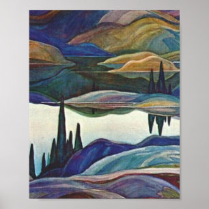 Franklin Carmichael - Mirror Lake Poster