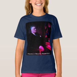 Franklin D. Roosevelt, American WWII President FDR T-Shirt
