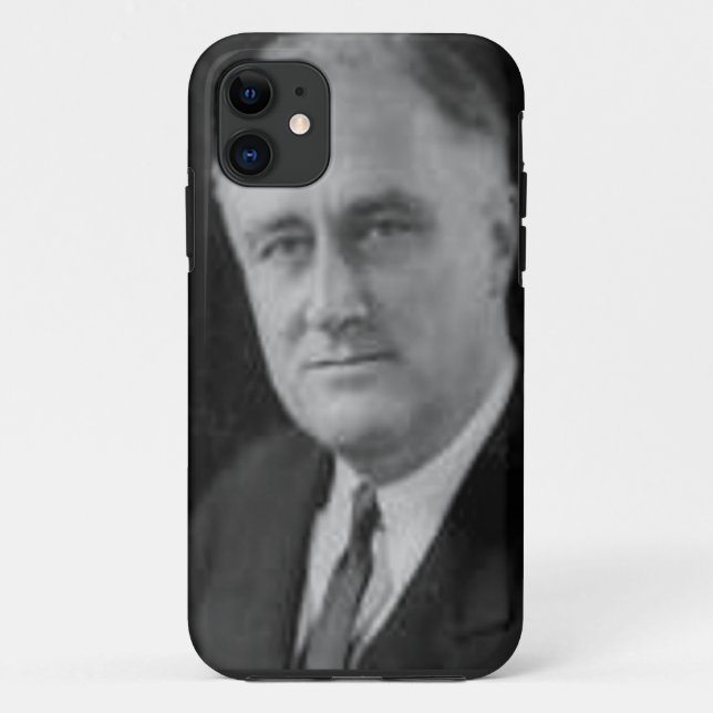 Franklin D Roosevelt Case-Mate iPhone Case (Back)