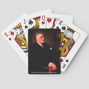 Franklin D. Roosevelt, FRD 32nd POTUS Politics Playing Cards