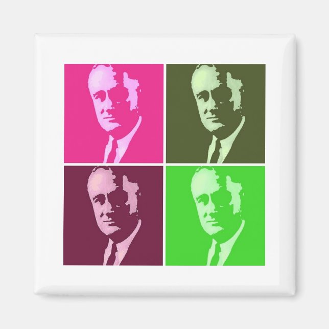 Franklin D. Roosevelt Magnet (Front)