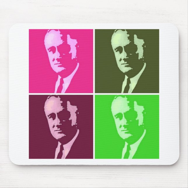 Franklin D. Roosevelt Mouse Pad (Front)