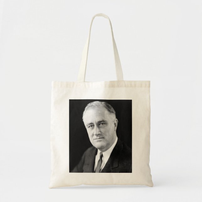 Franklin Delano Roosevelt Tote Bag (Front)