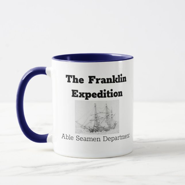 Franklin Expedition Able Seamen Department Mug (Left)