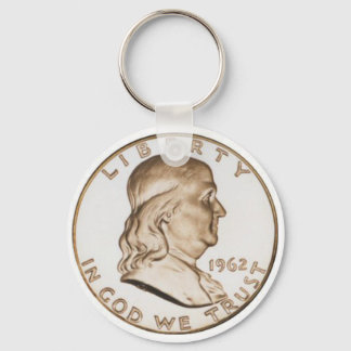 Franklin Half Dollar Key Ring