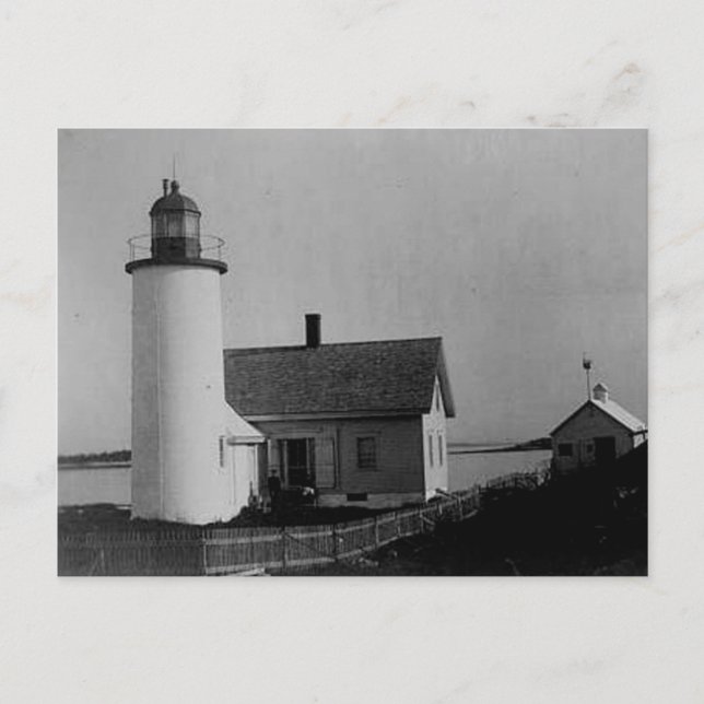 Franklin Island Lighthouse Postcard (Front)