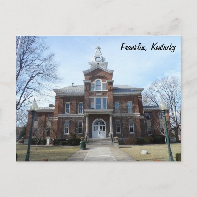 Franklin, Kentucky Postcard (Front)