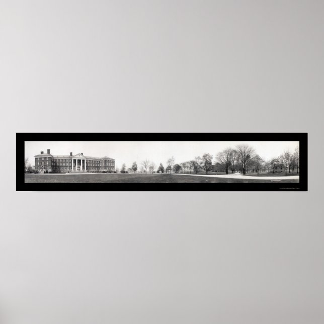 Franklin & Marshall PA Photo 1921 Poster (Front)