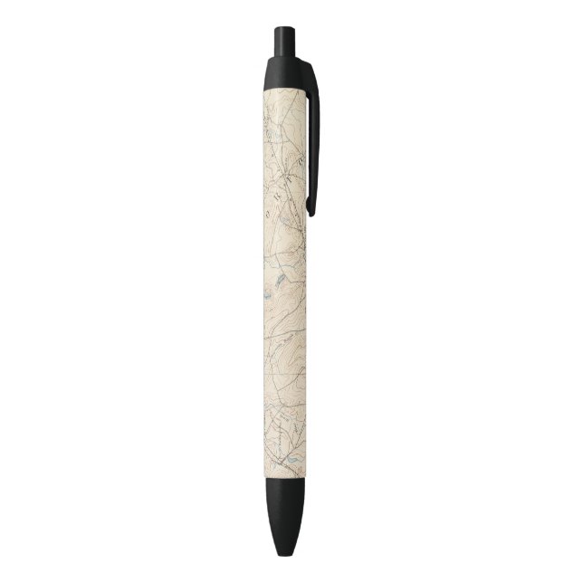 Franklin, Massachusetts Black Ink Pen (Bottom (Vertical))