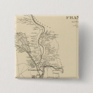 Franklin, Merrimack Co 15 Cm Square Badge