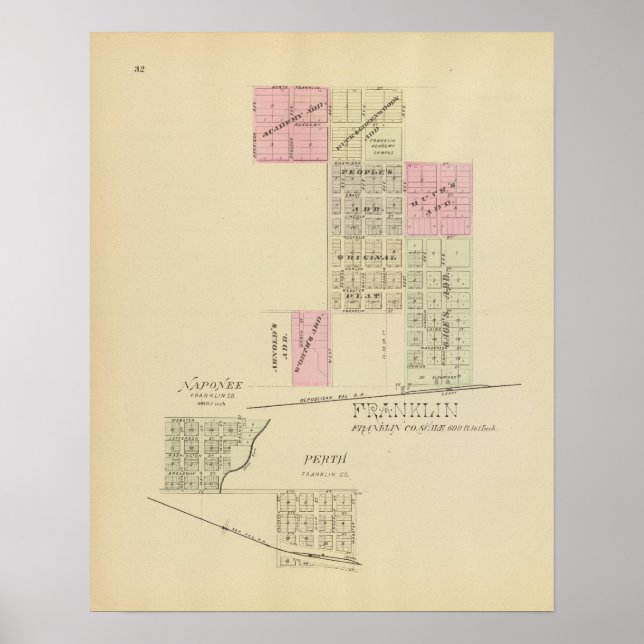 Franklin, Nebraska Poster (Front)