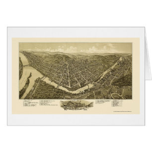 Franklin, PA Panoramic Map - 1901
