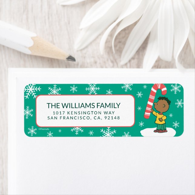 Franklin Peppermint Candy Return Address Label (Insitu)