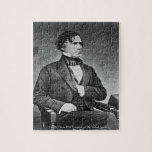 Franklin Pierce 14th President of America. Jigsaw Puzzle
