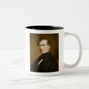 Franklin Pierce 14th President Two-Tone Coffee Mug