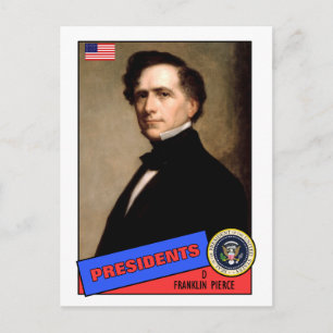 Franklin Pierce Baseball Card