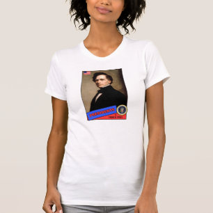 Franklin Pierce Baseball Card T-Shirt