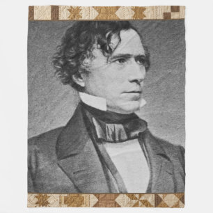 Franklin Pierce Presidential Quilt Blanket
