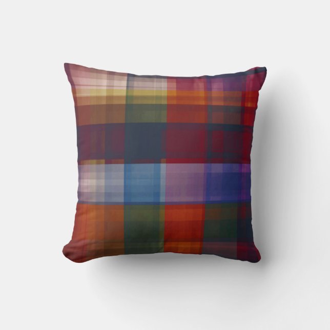 Franklin Plaid Cushion (Front)