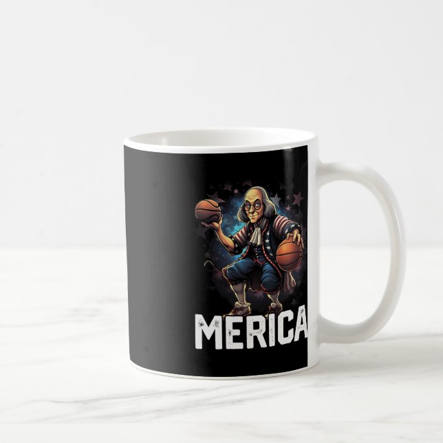 Franklin Play Basketball Bball player Coffee Mug (Right)