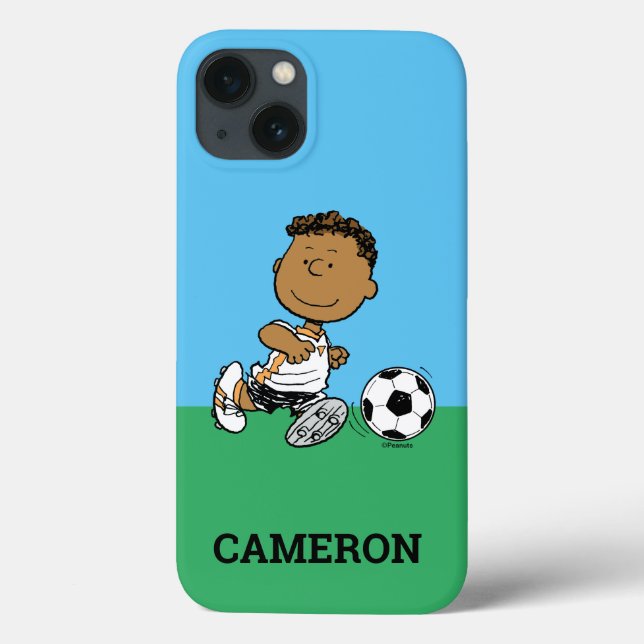 Franklin Playing Soccer Case-Mate iPhone Case (Back)