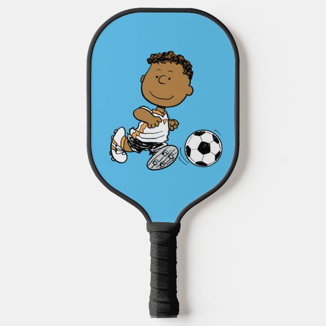 Franklin Playing Soccer Pickleball Paddle (Front)