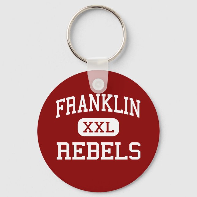 Franklin - Rebels - High - Franklin Tennessee Key Ring (Front)