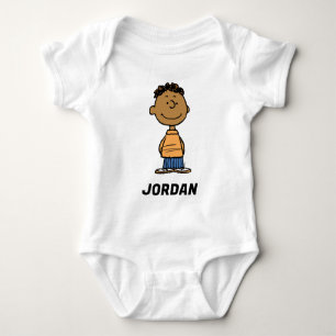 Franklin Smiling Add Your Name Baby Bodysuit