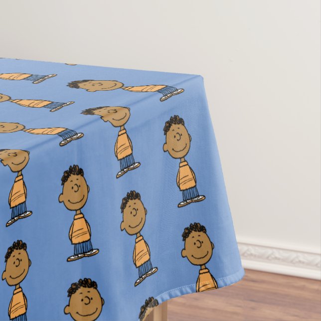 Franklin Smiling Tablecloth (In Situ)