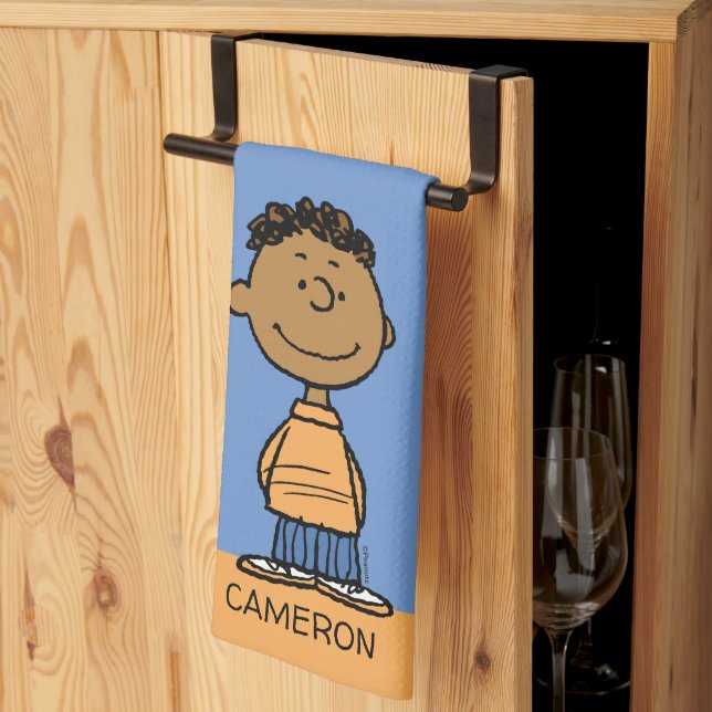 Franklin Smiling Tea Towel (Thirds Fold)