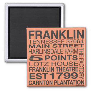 Franklin Tennessee Magnet