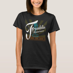 Franklin Tennessee T-Shirt with Rays & Microphone