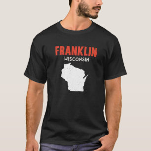 Franklin USA State America Travel Montanan Helena T-Shirt