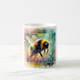 Franklins bumblebee 210724AREF101 - Watercolor Coffee Mug