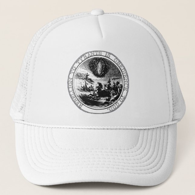 Franklin's Great Seal Trucker Hat (Front)