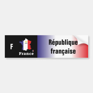 Frankreich - France Autoaufkleber Bumper Sticker