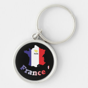 Frankreich France Francia Schlüsselanhänger Key Ring