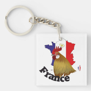 Frankreich France Francia Schlüsselanhänger Key Ring
