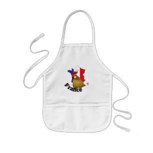 Frankreich France Francia Schürze Kids Apron