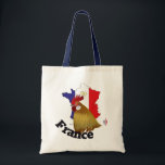 Frankreich France Francia Tasche Tote Bag<br><div class="desc">Warum immer nur immer blau,  weiss und rot. Hier ein sehr spezielle Frankreich Flaggenausführung.  Einfach was für alle die etwas aussergewöhnliches haben möchten.</div>