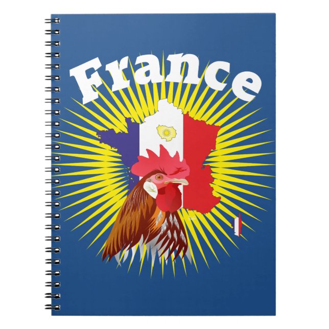 Frankreich - France Notizheft Notebook (Front)