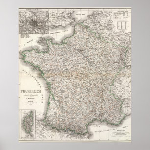 Frankreich - France Poster