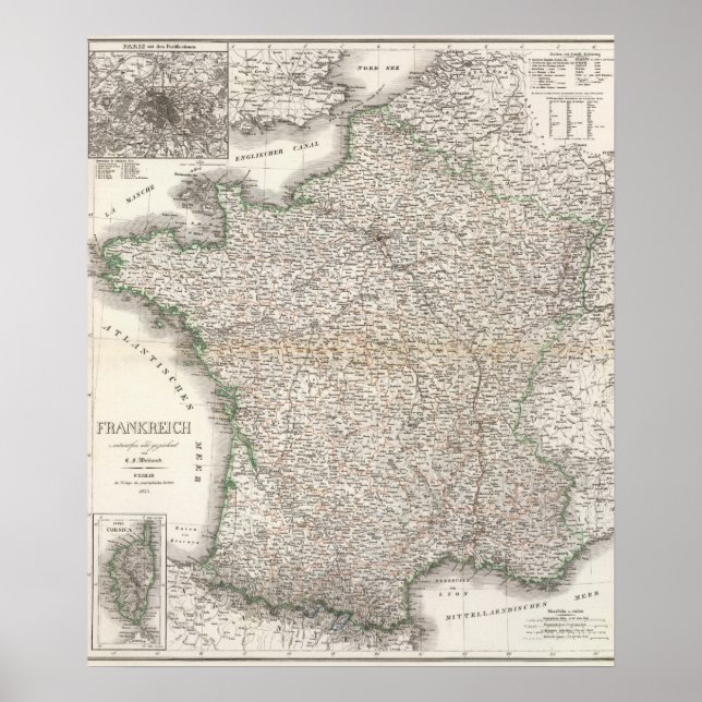 Frankreich - France Poster (Front)