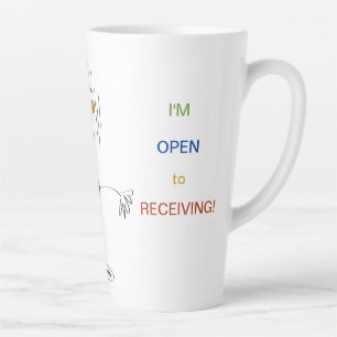 'Frannie' - Open to Receiving Latte Mug