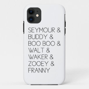 Franny Zooey Glass Family iPhone 5 Case